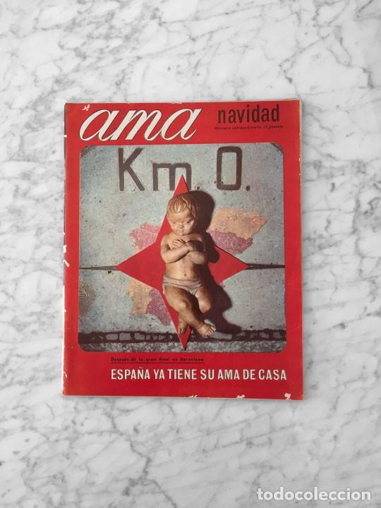 Sammeln von Zeitschriften und Zeitungen: AMA - 1968 - EXTRA NAVIDAD, ELECCION AMA DE CASA 1968, BELEN RECORTABLE, MARIA CUADRA