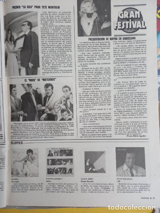 Coleccionismo de Revistas y Peri&oacute;dicos: MAYRA TETE MONTOLIN MATCHBOX ELTON JOHN JULIO IGLESIAS