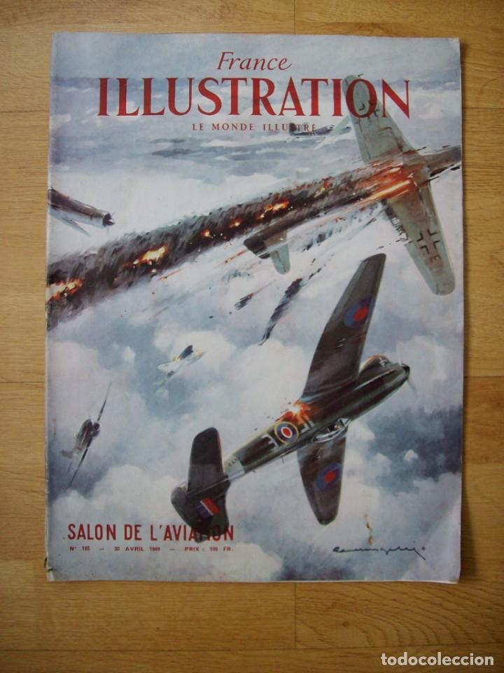 Coleccionismo de revistas y peri&oacute;dicos: REVISTA L'ILLUSTRATION N&ordm; MONOGRAFICO DEDICADO AL SALON DE LA AVIACION. A&Ntilde;O 1949