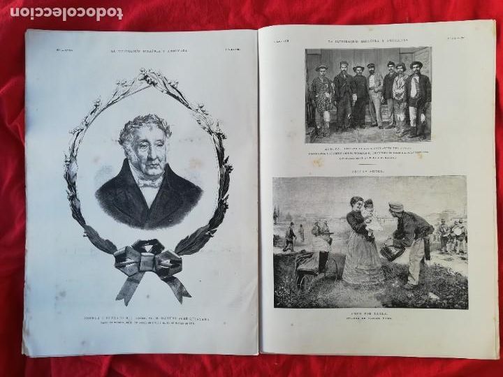 Coleccionismo de revistas y peri&oacute;dicos: ILU.ESP Y AME 1893 C&Oacute;RDOBA - SEVILLA, Incendio manto Virgen Amargura &Aacute;FRICA. ILUSIONES FOTOGR&Aacute;FICAS