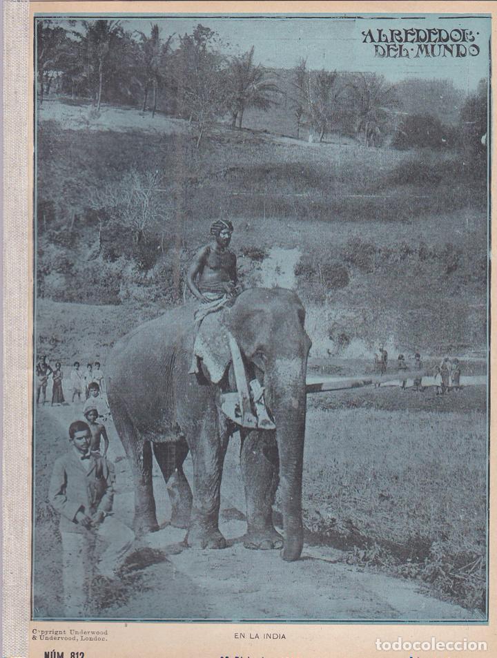 Coleccionismo de revistas y peri&oacute;dicos: Revista Alrededor del Mundo- 1914 *AJEDREZ* CABALLOS, H&Iacute;PICA * F&Aacute;BRICA ARMAMENTO KRUPP * BAALBEK *