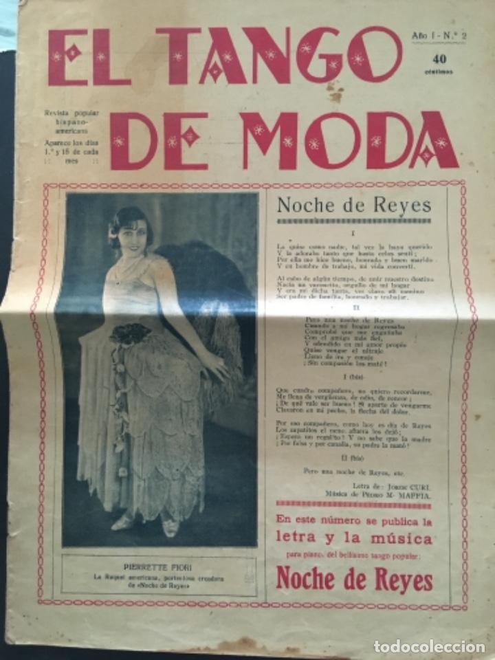 Sammeln von Zeitschriften und Zeitungen: REVISTA POPULAR EL TANDO DE MODA, NUMERO 2, 1928