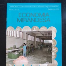 Coleccionismo de Revistas y Periódicos: MIRANDA DE EBRO , ECONOMÍA MIRANDESA N- 11