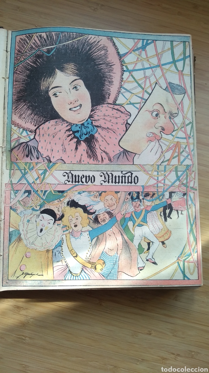 Collection Magazines and Newspapers: Semanario ilustrado &rdquo;Nuevo mundo&rdquo; A&ntilde;o VI-1899