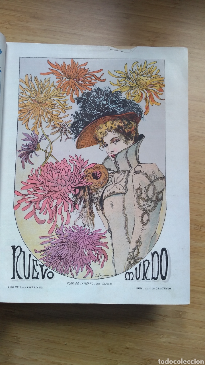 Collection Magazines and Newspapers: Semanario ilustrado &rdquo;Nuevo mundo&rdquo; A&ntilde;o VIII-1901