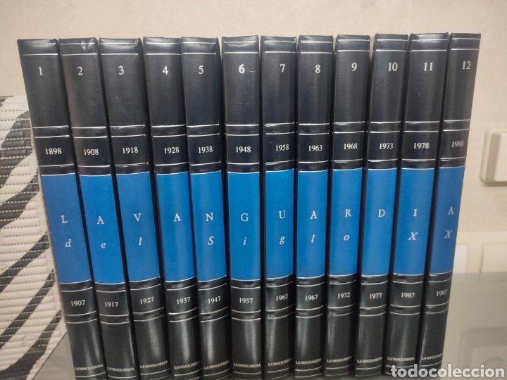 Coleccionismo de Revistas y Peri&oacute;dicos: CENTENARIO LA VANGUARDIA DEL SIGLO XX 1898-1997 COMPLETA 12 Vol. 12kg