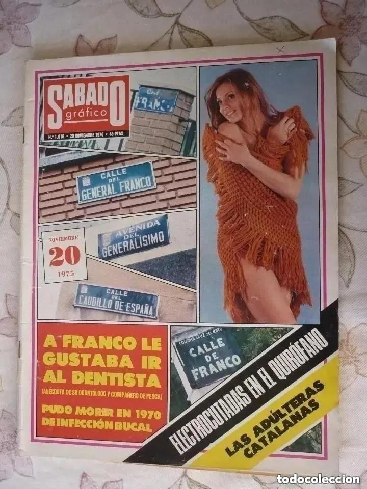 Coleccionismo de revistas y peri&oacute;dicos: REVISTA S&Aacute;BADO GR&Aacute;FICO N&ordm; 1016 - 1976