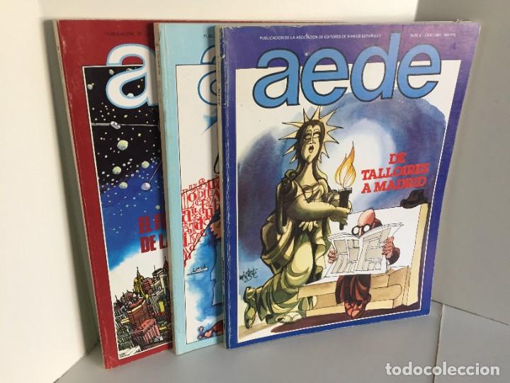 Colecionismo de Revistas e Jornais: AEDE. PUBLICACI&Oacute;N DE LA ASOCIACI&Oacute;N DE EDITORES DE DIARIOS ESPA&Ntilde;OLES. N&ordm; 5, 7 Y 8. CRESPO DE LARA.