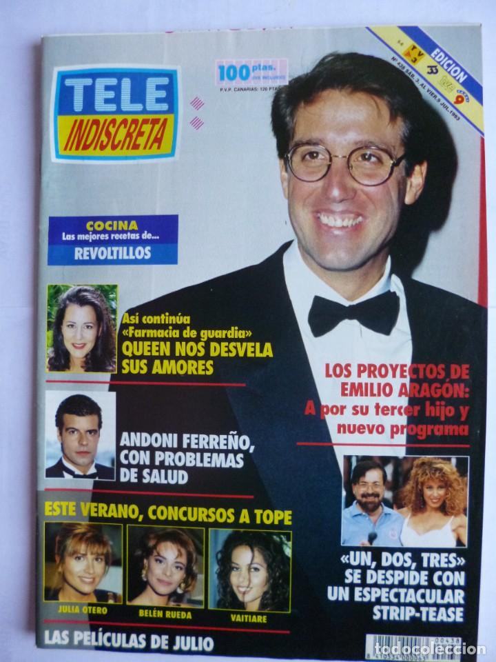 Coleccionismo de Revistas y Peri&oacute;dicos: Revista Tele Indiscreta.