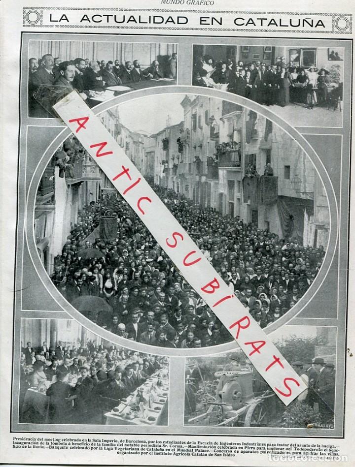 Collezionismo di Riviste e Giornali: REVISTA A&Ntilde;O 1912 PIERA VEGETARIANOS BARCELONA CUEVAS DE ALMERIA EUGENIO MIGUEL RAMON STOLZ VALENCIA