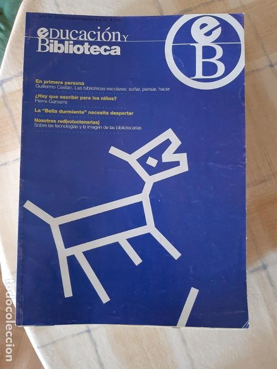 Collectionnisme de Revues et Journaux: REVISTA EDUCACI&Oacute;N Y BIBLIOTECA N&ordm; 131 - NOSOTRAS RED(VOLUCIONARIAS)