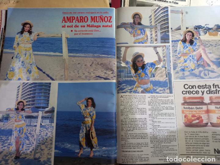 Colecionismo de Revistas e Jornais: amparo mu&ntilde;oz MISS ESPA&Ntilde;A UNIVERSO