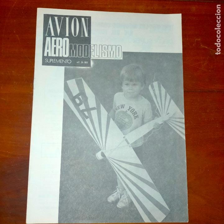 Coleccionismo de Revistas y Periódicos: 1980 avion aereo modelismo aereomodelismo nº9 portada yelow jacket - Foto 1 - 293961853