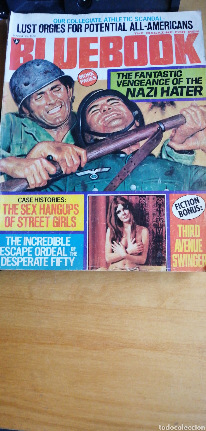Coleccionismo de revistas y peri&oacute;dicos: (Revista para adultos) Bluebook The Magazine For Men. March 1971, Brad Towers Derek Coleman Raymond