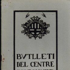 Coleccionismo de Revistas y Periódicos: 1923/24 (CATALÁN) LOTE 12 BUTLLETÍ DEL CENTRE EXCURSIONISTA ”AVANT” - MANRESA (5)