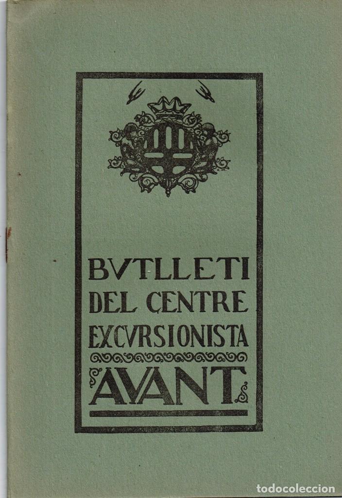 Coleccionismo de Revistas y Peri&oacute;dicos: 1924 (catal&aacute;n) BUTLLET&Iacute; DEL CENTRE EXCURSIONISTA &rdquo;AVANT&rdquo; N&ordm; 18 - MANRESA