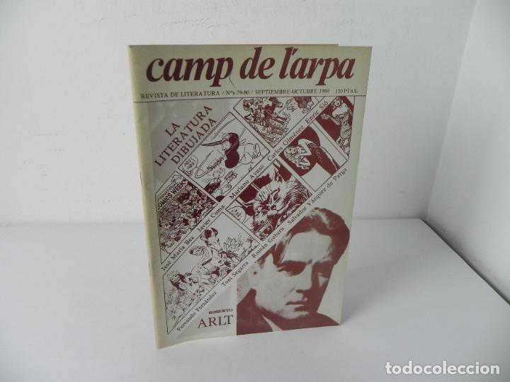 Colecionismo de Revistas e Jornais: CAMP DE L' ARPA REVISTA DE LITERATURA (ROBERTO ARLT) N&ordm; 79-80 OCTUBRE 1980