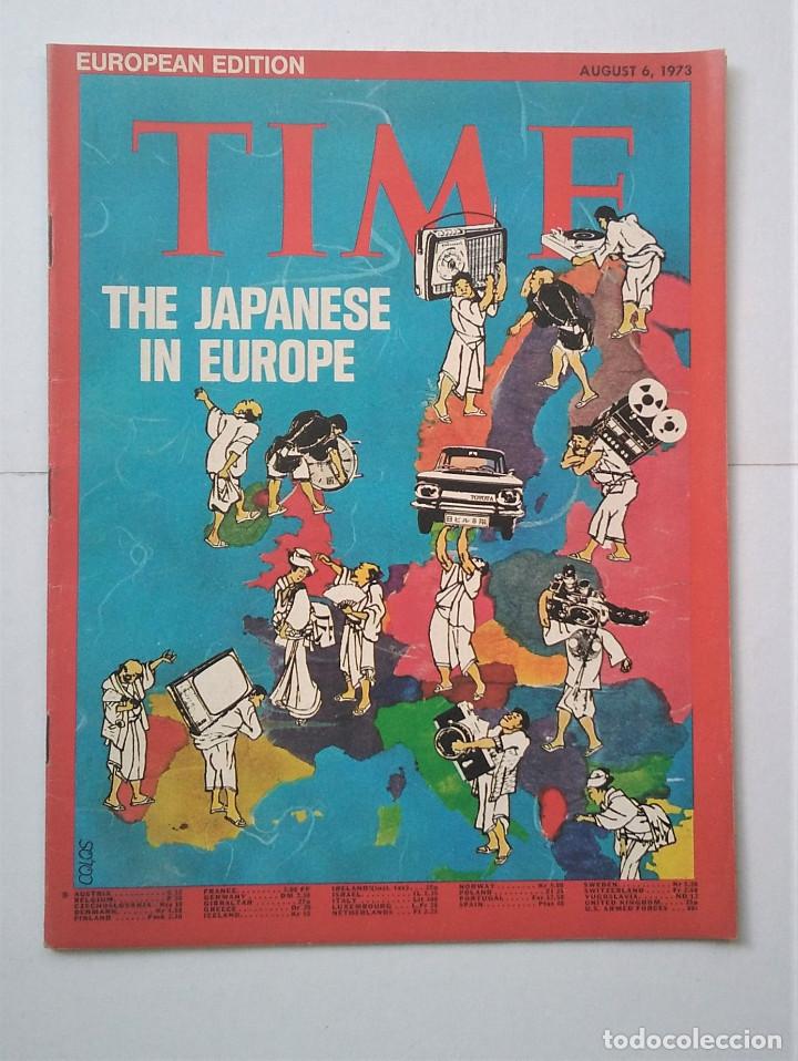 Coleccionismo de Revistas y Peri&oacute;dicos: Time. The Japanese in Europe. Aug 6, 1973. Time The Weekly Newsmagazine