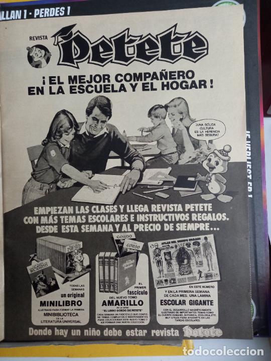 Coleccionismo de Revistas y Peri&oacute;dicos: ANUNCIO PETETE