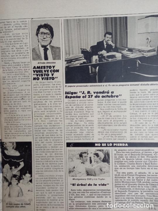 Coleccionismo de Revistas y Peri&oacute;dicos: montgomery clift ELIZABETH TAYLOR LIZ ALFREDO AMESTOY JOSE MARIA I&Ntilde;IGO