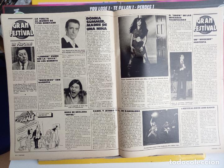 Coleccionismo de Revistas y Peri&oacute;dicos: DONNA SUMMER YVES MONTAND CAMEL Y JETHRO ATAHUALPA YUPANQUI JULIO IGLESIAS