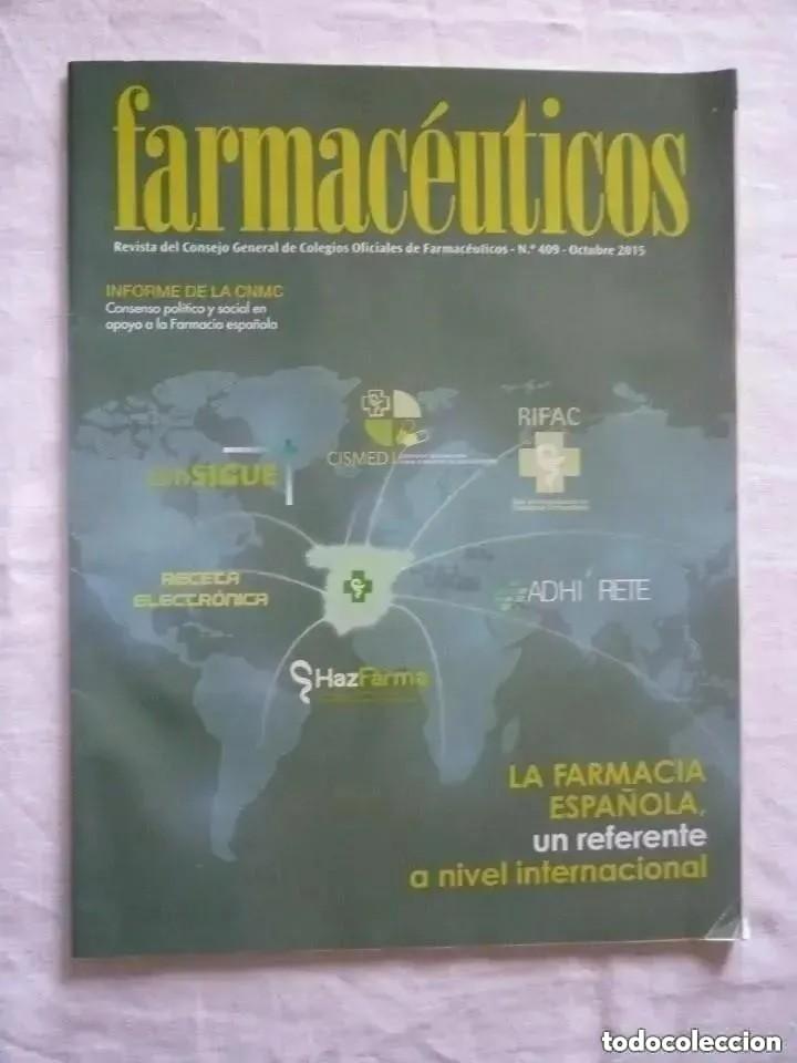 Coleccionismo de revistas y peri&oacute;dicos: Revista Farmac&eacute;uticos n&ordm; 409 - octubre 2015