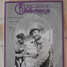 Coleccionismo de Revistas y Periódicos: REVISTA EDUCACIÓN Y BIBLIOTECA Nº 163 - BIBLIOTECA EN GUERRA, DOS AÑOS DE EXPOSICIÓN