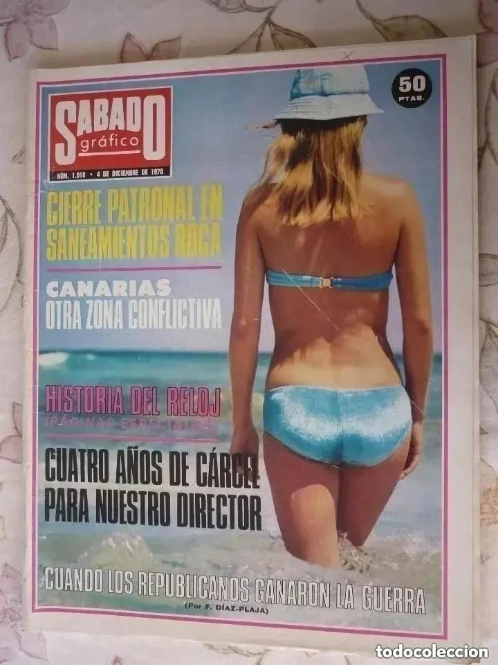 Coleccionismo de revistas y peri&oacute;dicos: REVISTA S&Aacute;BADO GR&Aacute;FICO N&ordm; 1018 - 1976