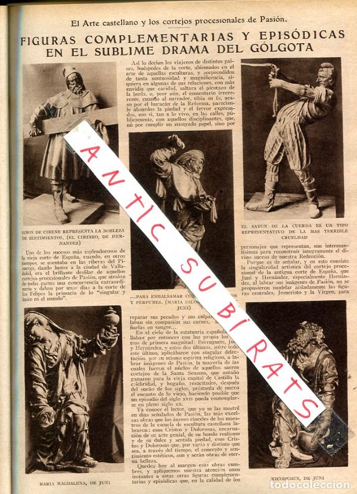 Coleccionismo de Revistas y Peri&oacute;dicos: ABC 1929 JUAN DE JUNI SEMANA SANTA BARCELONA LA DOLOROSA MUJERES CASADAS MADRID ALABARDFEROS