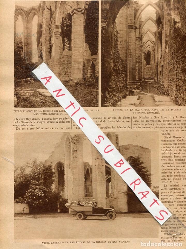 Coleccionismo de Revistas y Peri&oacute;dicos: ABC A&Ntilde;O 1929 WISBY ISLA DE GOTLAND ROUSSEAU BERNARD NAUDIN BOUTET DE MONVEL REBOUSSIN CHAGALL GRIS