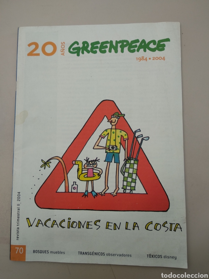 Coleccionismo de revistas y peri&oacute;dicos: REVISTA 20 A&Ntilde;OS DE GREENPEACE