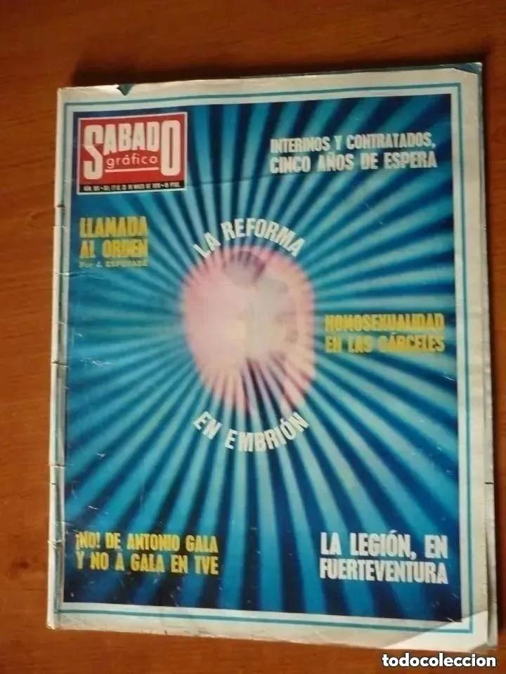 Collection Magazines and Newspapers: S&aacute;bado gr&aacute;fico n&ordm; 981 - 1976