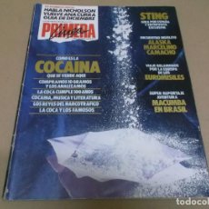 Coleccionismo de Revistas y Periódicos: PRIMERA LINEA Nº 8 (REVISTA) ALASKA, STING, ANA CURRA… AÑO – DICIEMBRE 1985