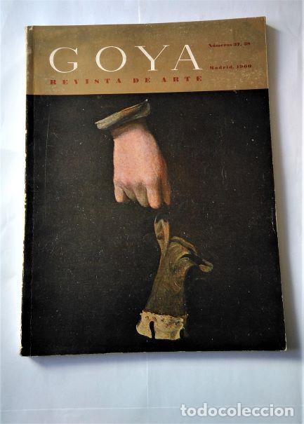 Coleccionismo de revistas y peri&oacute;dicos: Goya jul-oct 1960. Monogr&aacute;fico Vel&aacute;zquez: Gallego, Chueca, Ferrari, Gaya, Bonet, Cant&oacute;n, Cam&oacute;n, Pita