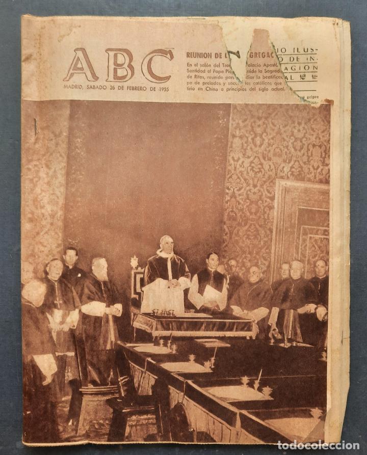 Coleccionismo de Revistas y Peri&oacute;dicos: ABC 26 FEBRERO 1955.
