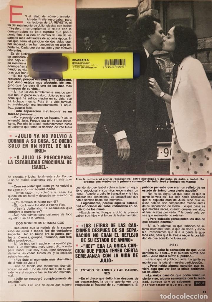 Coleccionismo de Revistas y Peri&oacute;dicos: Reportaje de Julio Iglesias 17.11.97