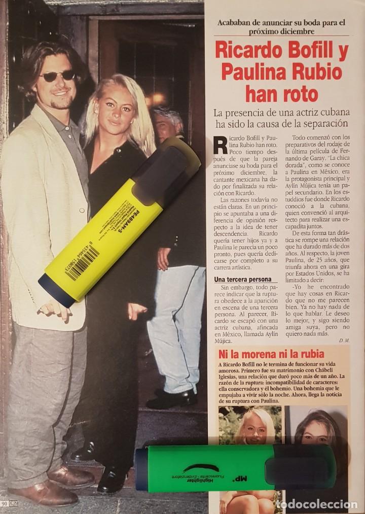 Collection Magazines and Newspapers: Reportaje de Paulina Rubio 09.05.97