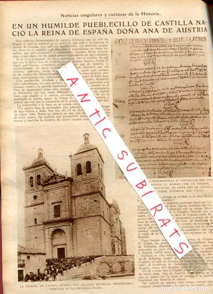 Coleccionismo de Revistas y Peri&oacute;dicos: ABC A&Ntilde;O 1929 CIGALES FUTBOL EN EL SEMINARIO DE MADRID MAQUINA DE VENDING DE EMBUTIDO RENAULT
