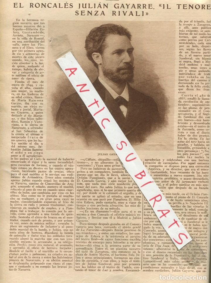 Coleccionismo de Revistas y Peri&oacute;dicos: ABC A&Ntilde;O 1929 JULIAN GAYARRE RONCAL SALZILLO VILLAESTROFE BURELA CERVO ROUPAR VILLALBA TROVOS MAGAZOS