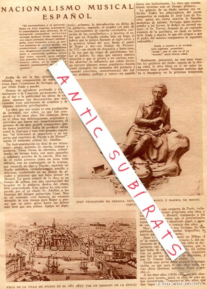 Coleccionismo de Revistas y Peri&oacute;dicos: ABC A&Ntilde;O 1929 JUAN CRISOSTOMO DE ARRIAGA BILBAO BAEZA CRUCES DE CAMINO TERMINALES DE VALENCIA