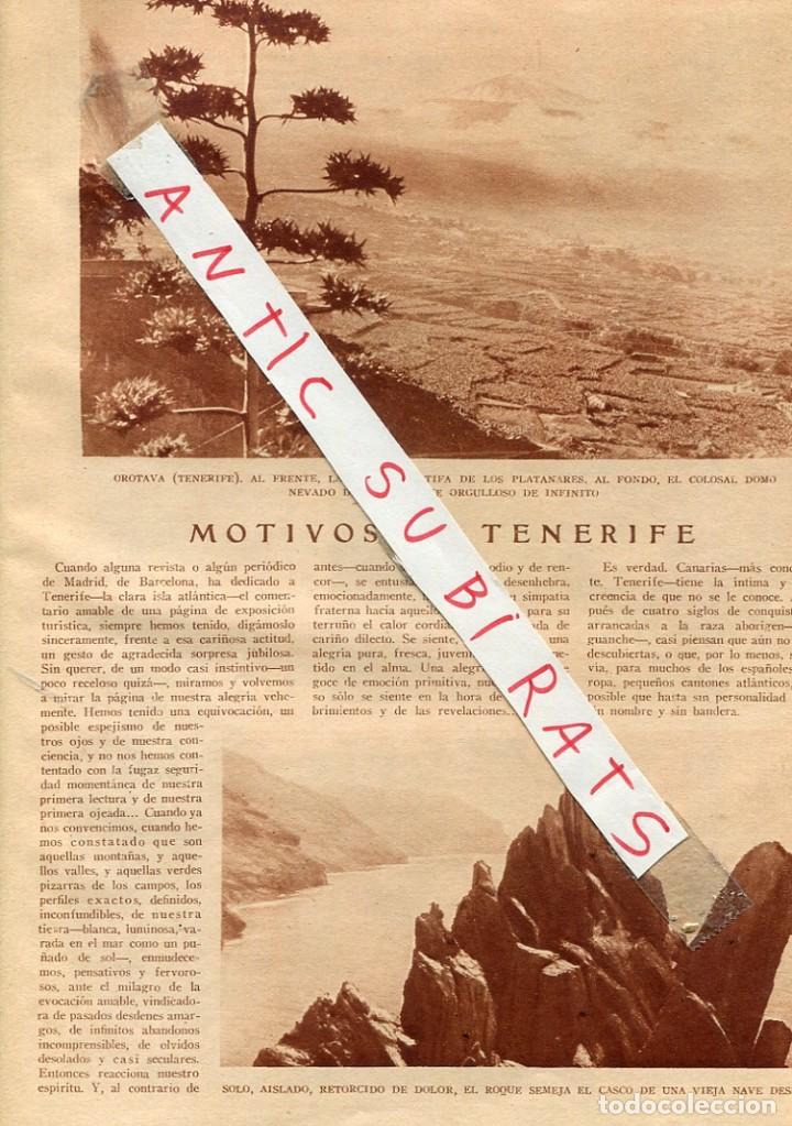 Coleccionismo de Revistas y Peri&oacute;dicos: ABC A&Ntilde;O 1929 OROTAVA TENERIFE PLATANALES VALLE DE VILLAFLOR HOUBIGANT PERFUMES DE PARIS