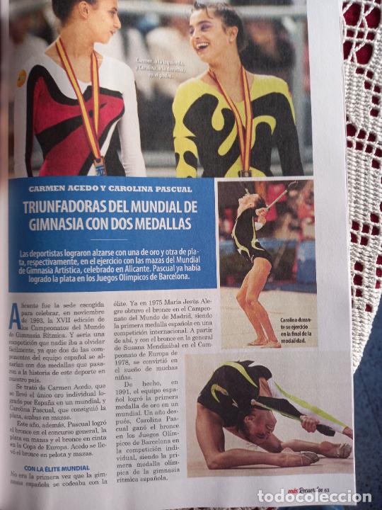 Colecionismo de Revistas e Jornais: CARMEN ACEDO CAROLINA PASCUAL GIMNASIA RITMICA
