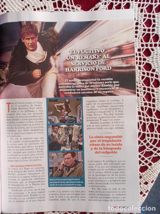Colecionismo de Revistas e Jornais: HARRISON FORD EL FUGITIVO