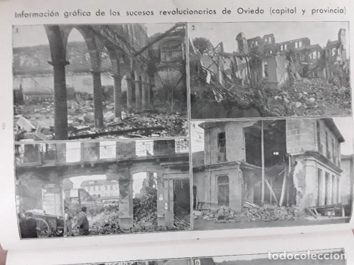 Collection Magazines and Newspapers: SUCESOS REVOLUCIONARIOS OVIEDO SAMA GENERAL LOPEZ OCHOA SANTUATIO DEL MUNT APLECH AYGUAFREDA 1934