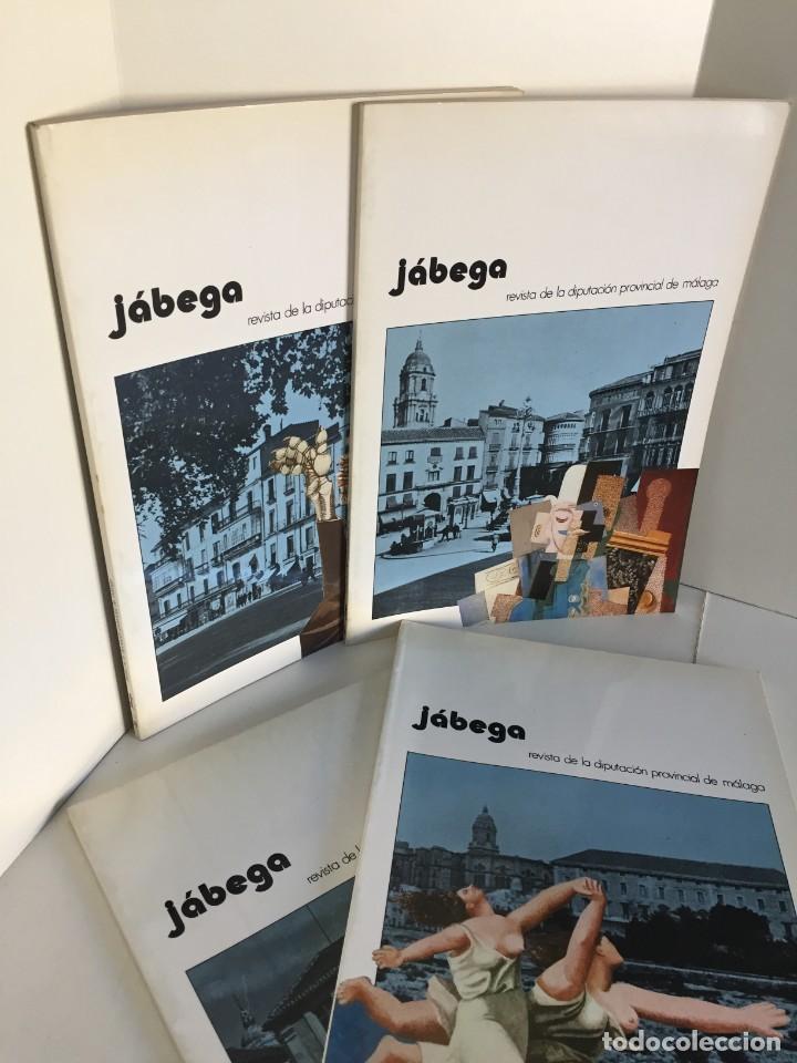 Collection Magazines and Newspapers: J&Aacute;BEGA. REVISTA DE LA DIPUTACI&Oacute;N PROVINCIAL DE M&Aacute;LAGA. MIGUEL ALCOBENDAS. N&ordm; 33, 34, 35 Y 36. 1981.