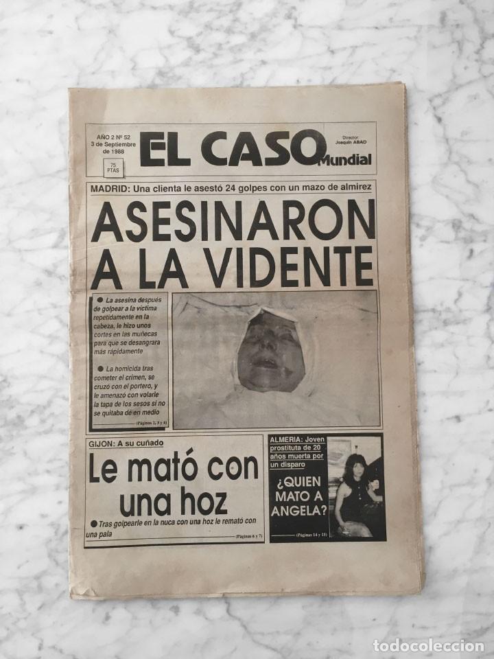 Coleccionismo de Revistas y Peri&oacute;dicos: EL CASO - N&ordm; 52 - 1988 ASESINARON A LA VIDENTE, ARROJO A SU HIJA POR LA VENTANA, LE MATO CON UNA HOZ