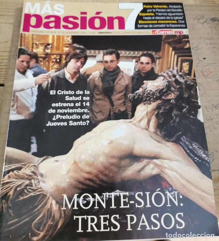 Coleccionismo de Revistas y Peri&oacute;dicos: REVISTA COFRADE SEMANA SANTA SEVILLA - MAS PASION 7, n&ordm; 33, OCTUBRE 2009