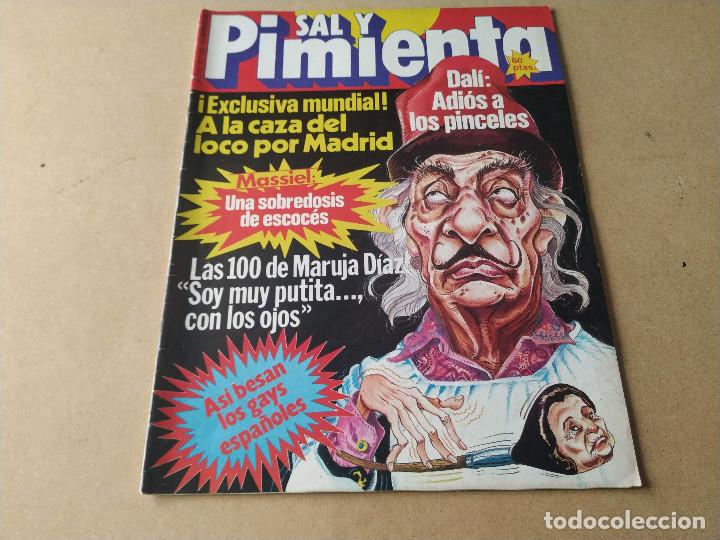 Coleccionismo de Revistas y Peri&oacute;dicos: SAL Y PIMIENTA N&ordm; 126 - DAL&Iacute; - MASSIEL - MARUJA D&Iacute;AZ