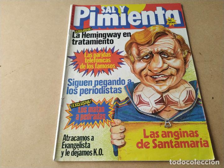 Coleccionismo de Revistas y Peri&oacute;dicos: SAL Y PIMIENTA N&ordm; 130 - SANTAMAR&Iacute;A - EVANGELISTA - CARRASCO