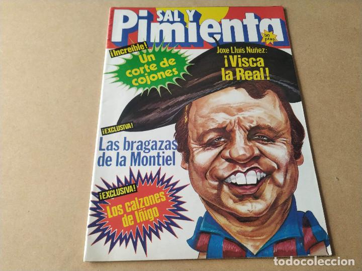 Coleccionismo de Revistas y Peri&oacute;dicos: SAL Y PIMIENTA N&ordm; 136 - JOS&Eacute; LUIS N&Uacute;&Ntilde;EZ - VICENTE PARRA